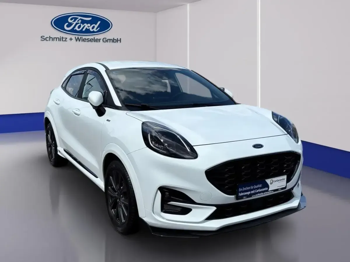 Gebraucht Ford Puma ST-Line 125 PS (91 kW) 2022 Weiß SUV