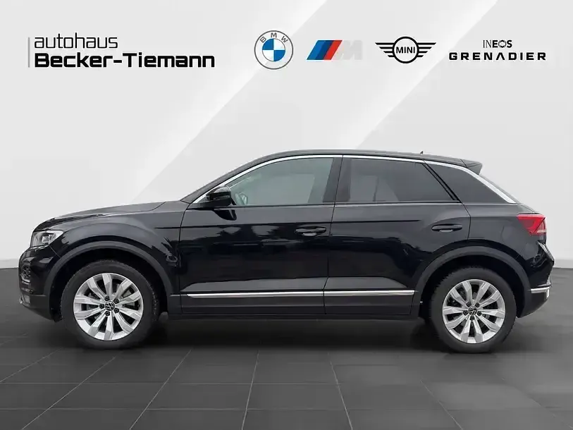 Gebraucht VW T-Roc Sportline 150 PS (110 kW) 2021 Schwarz SUV