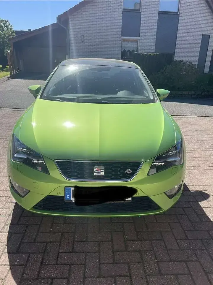 Gebraucht Seat Leon FR 125 PS (91 kW) 2016 Grün Kleinwagen