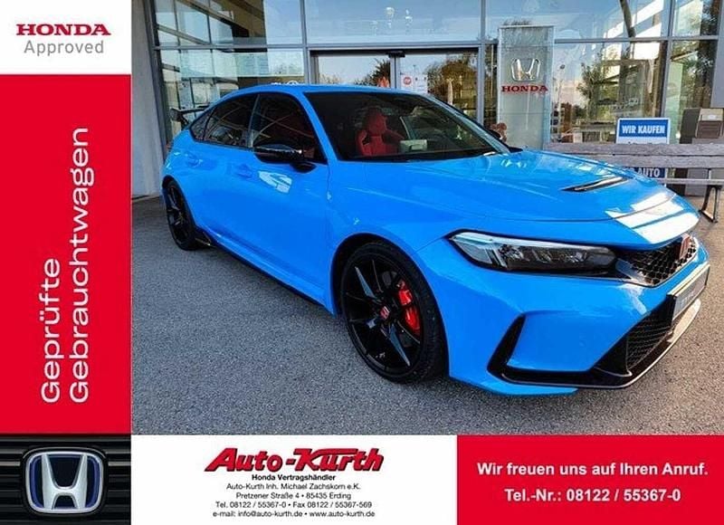 Racing blue pearl Gebraucht 2023 Honda Civic Type R Limousine | 45.490 € (Fairer Preis) - Bild 1/4