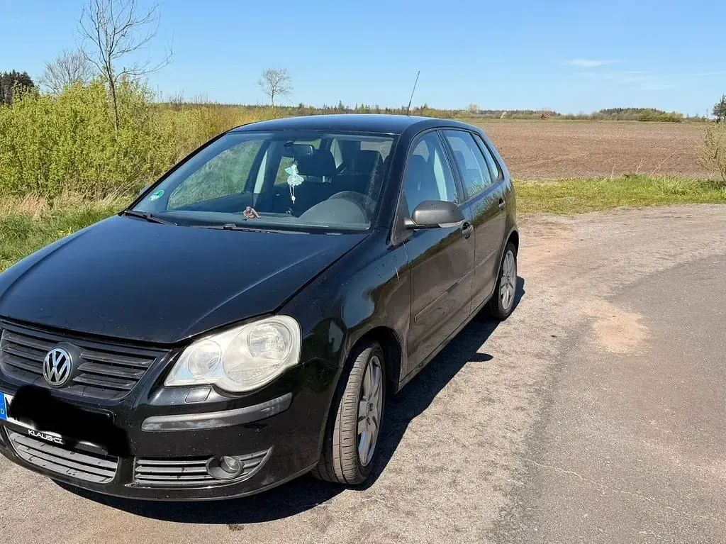 Gebraucht VW Polo 64 PS (47 kW) 2007 Schwarz Kleinwagen