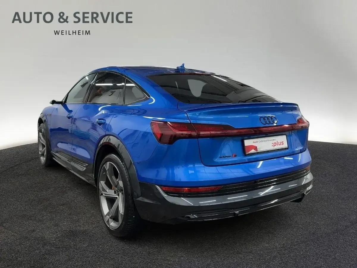 Gebraucht Audi e-tron Sportback Sport 369 kW (503 PS) 2022 Blau SUV