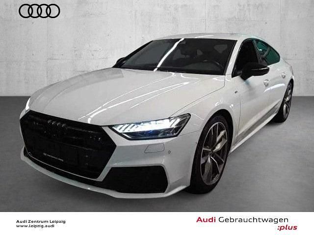 Weiss Gebraucht 2023 Audi A7 Sportback Kleinwagen | 47.980 € - Bild 1/3