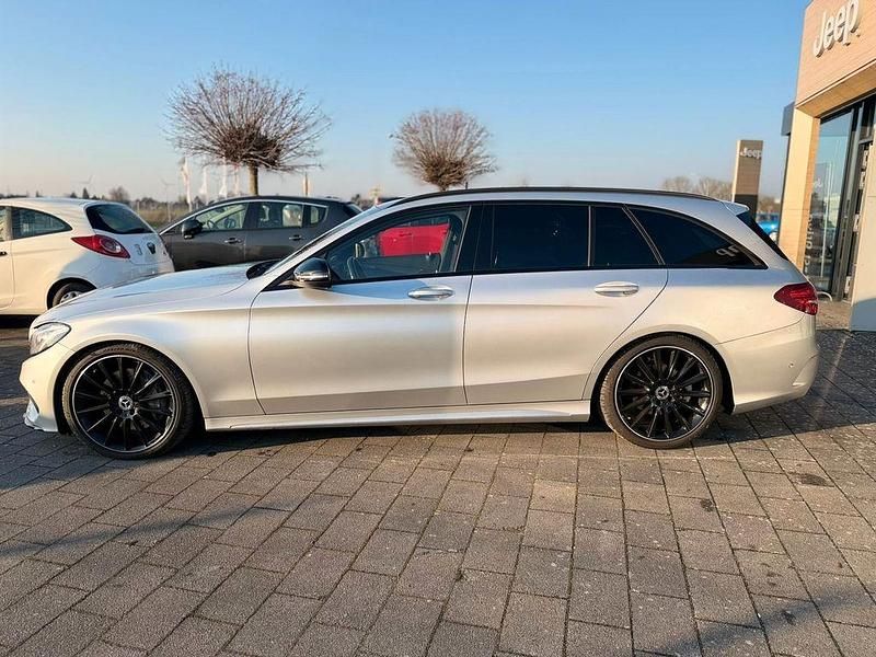 Gebraucht Mercedes C250 AMG line 204 PS (150 kW) 2015 Silber Kombi