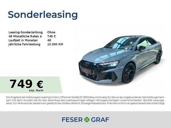 Kemoragrau metallic Neu 2025 Audi RS3 Ambiente Kleinwagen | 66.992 € (Superpreis) - Bild 1/4