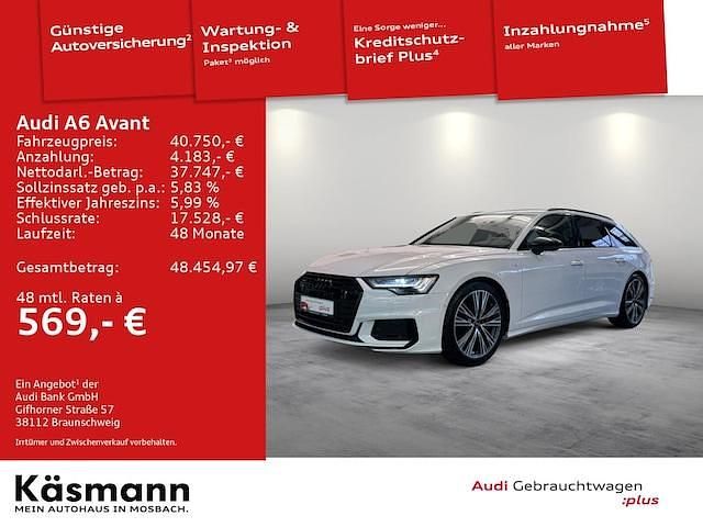 Gebraucht Audi A6 S-Line 367 PS (269 kW) 2023 Weiss Kombi