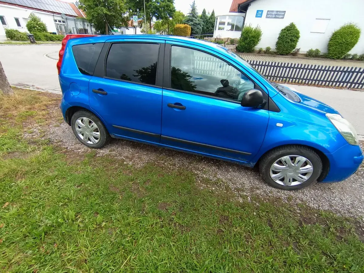 Gebraucht Nissan Note 88 PS (64 kW) 2007 Blau Kleinwagen