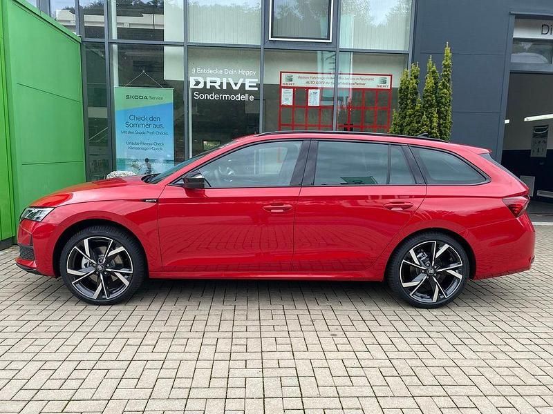 Neu Skoda Octavia SportLine 150 PS (110 kW) 2025 Rot Kombi