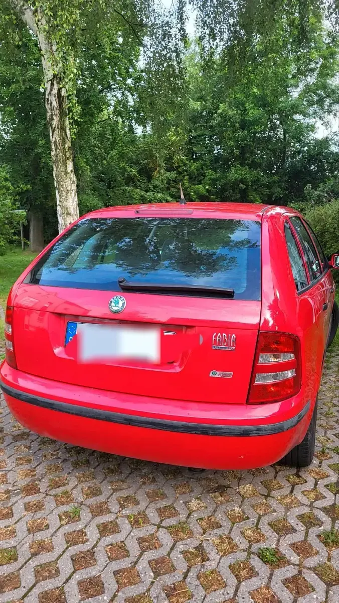 Gebraucht Skoda Fabia 100 PS (73 kW) 2001 Rot Kombi