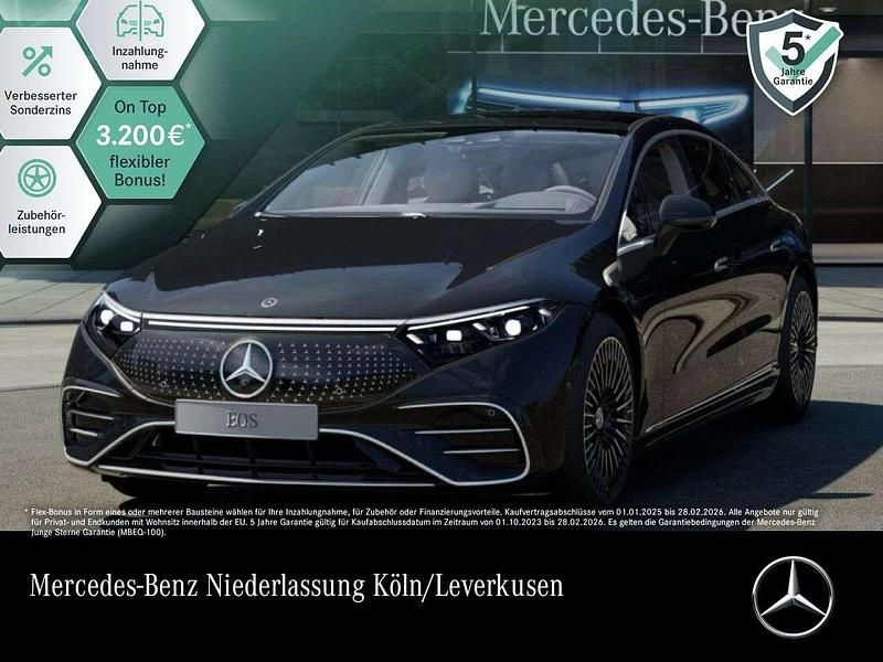 Schwarz Gebraucht 2022 Mercedes EQS580 Premium Plus Limousine | 74.490 € (Fairer Preis) - Bild 1/3