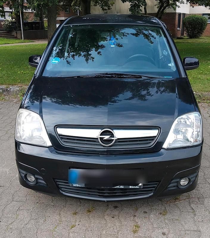 Schwarz Gebraucht 2007 Opel Meriva Van / Kleinbus | 1.950 € (Etwas zu teuer) - Bild 1/4