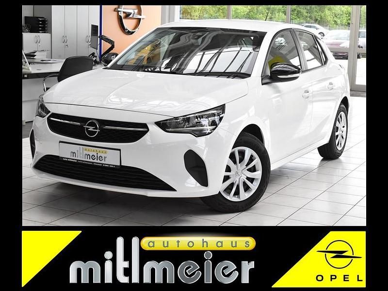 Weiß jade weiß Gebraucht 2021 Opel Corsa Edition Kleinwagen | 11.985 € (Fairer Preis) - Bild 1/4