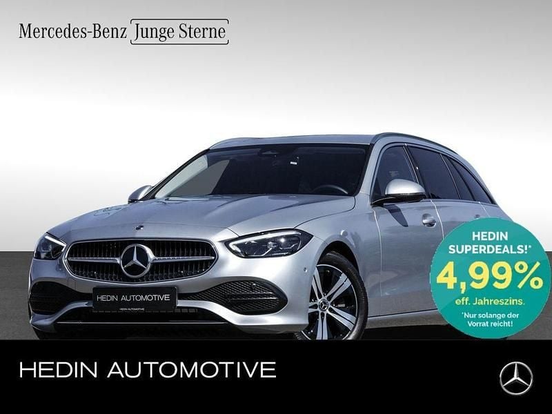 Silber Gebraucht 2024 Mercedes C200 Avantgarde Kombi | 36.380 € (Fairer Preis) - Bild 1/4