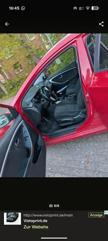 Gebraucht Hyundai i30 Trend 90 PS (66 kW) 2013 Rot Kombi