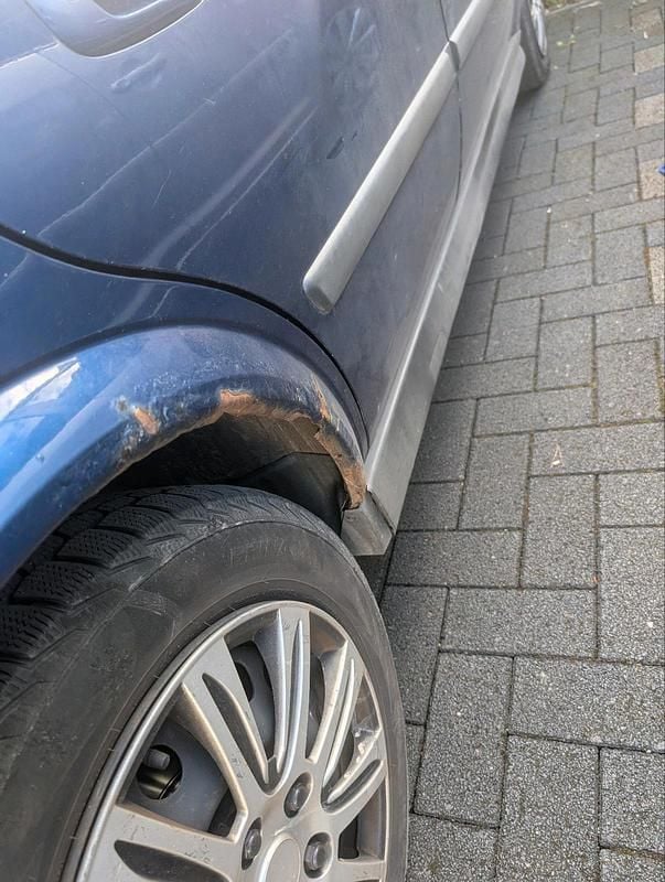 Gebraucht Opel Astra 103 PS (75 kW) 2003 Blau Kombi