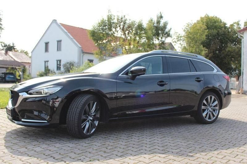 Schwarz Gebraucht 2019 Mazda 6 Sports-Line Kombi | 21.500 € (Fairer Preis) - Bild 1/4