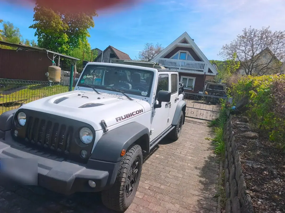 Gebraucht Jeep Wrangler Rubicon 200 PS (147 kW) 2014 Weiß SUV