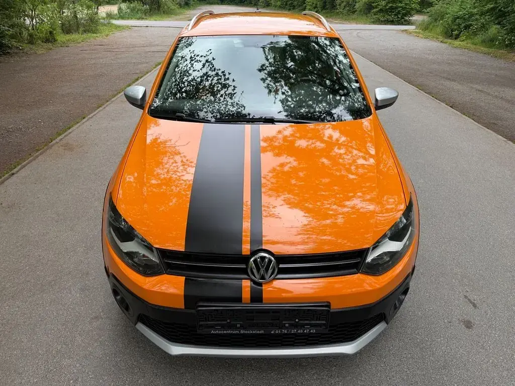 Gebraucht VW Polo Cross 105 PS (77 kW) 2011 Orange Kleinwagen