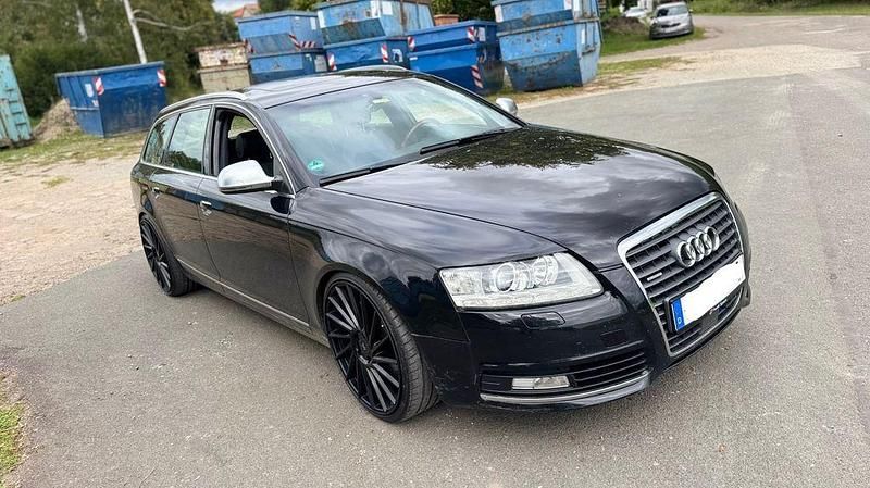 Schwarz Gebraucht 2009 Audi A6 Ambiente Kombi | 5.800 € (Etwas zu teuer) - Bild 1/4
