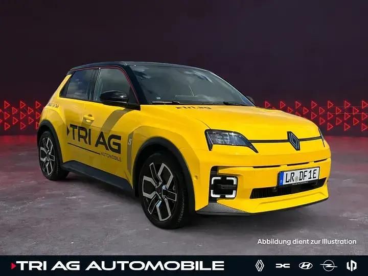 Pop yellow dach blackpearl Gebraucht 2025 Renault R5 Komfort Kleinwagen | 31.467 € (Fairer Preis) - Bild 1/4
