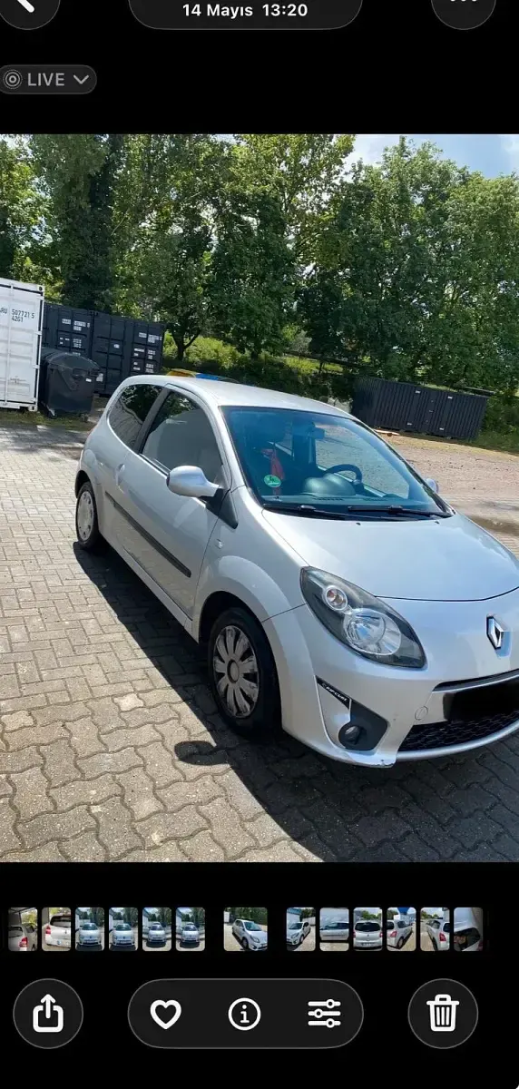 Gebraucht Renault Twingo 76 PS (55 kW) 2010 Grau Kleinwagen