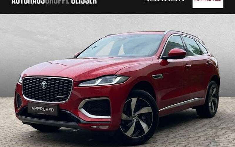 Rot Gebraucht 2024 Jaguar F-Pace R-Dynamic SUV | 59.890 € (Teuer) - Bild 1/4