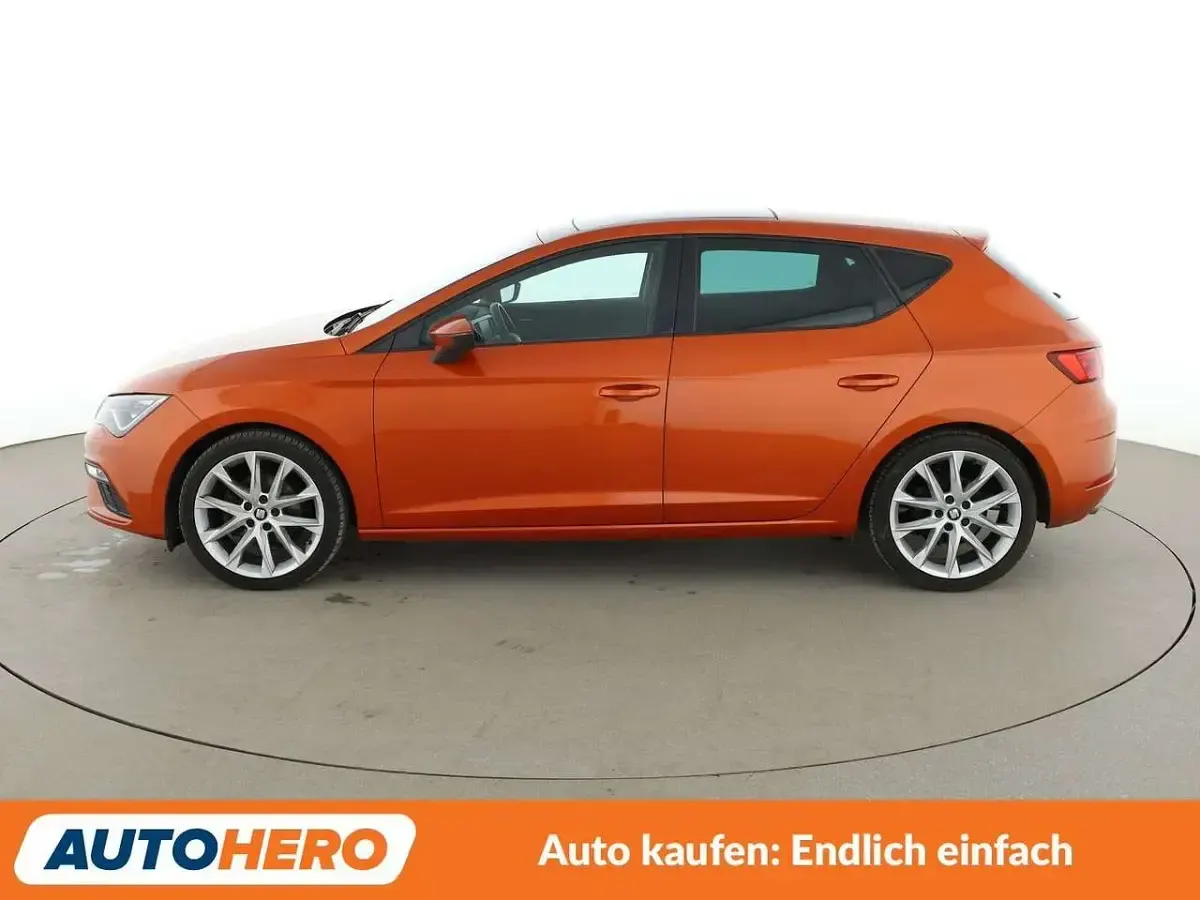 Gebraucht Seat Leon Beats 150 PS (110 kW) 2019 Orange Limousine