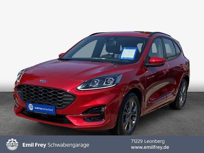Lucid red metallic Gebraucht 2023 Ford Kuga ST-Line SUV | 25.900 € (Superpreis) - Bild 1/4