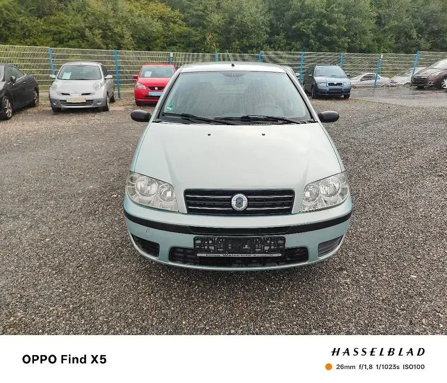 Gebraucht Fiat Punto Dynamic 60 PS (44 kW) 2003 Grün Kleinwagen