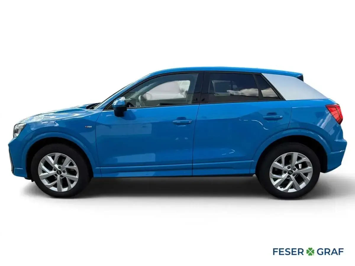 Gebraucht Audi Q2 S-Line 150 PS (110 kW) 2022 Turboblau SUV