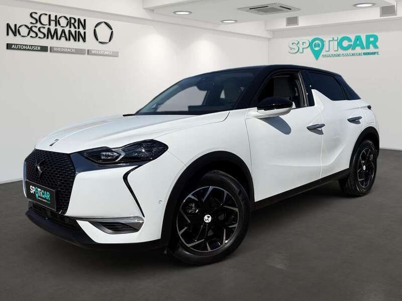 Weiß Gebraucht 2021 DS Automobiles DS3 Crossback E-Tense So Chic SUV | 20.900 € (Etwas zu teuer) - Bild 1/4