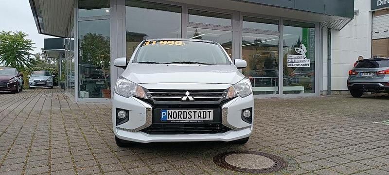 Neu Mitsubishi Space Star Select+ 71 PS (52 kW) 2025 Weiß Limousine