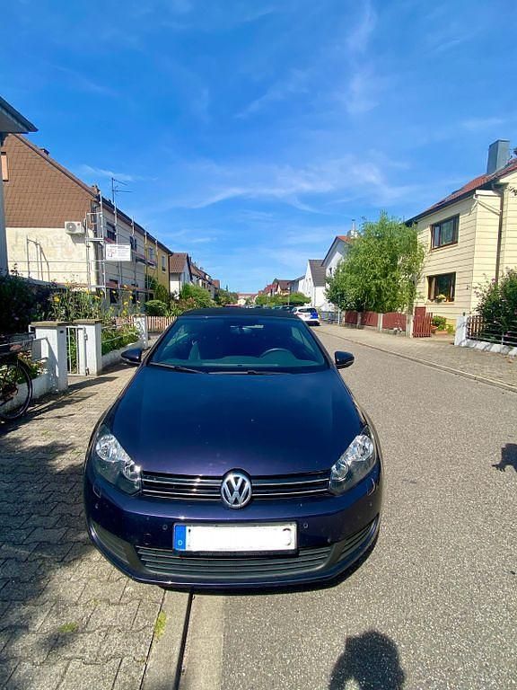 Violet Gebraucht 2013 VW Golf Cabriolet Cabrio | 5.500 € (Superpreis) - Bild 1/4