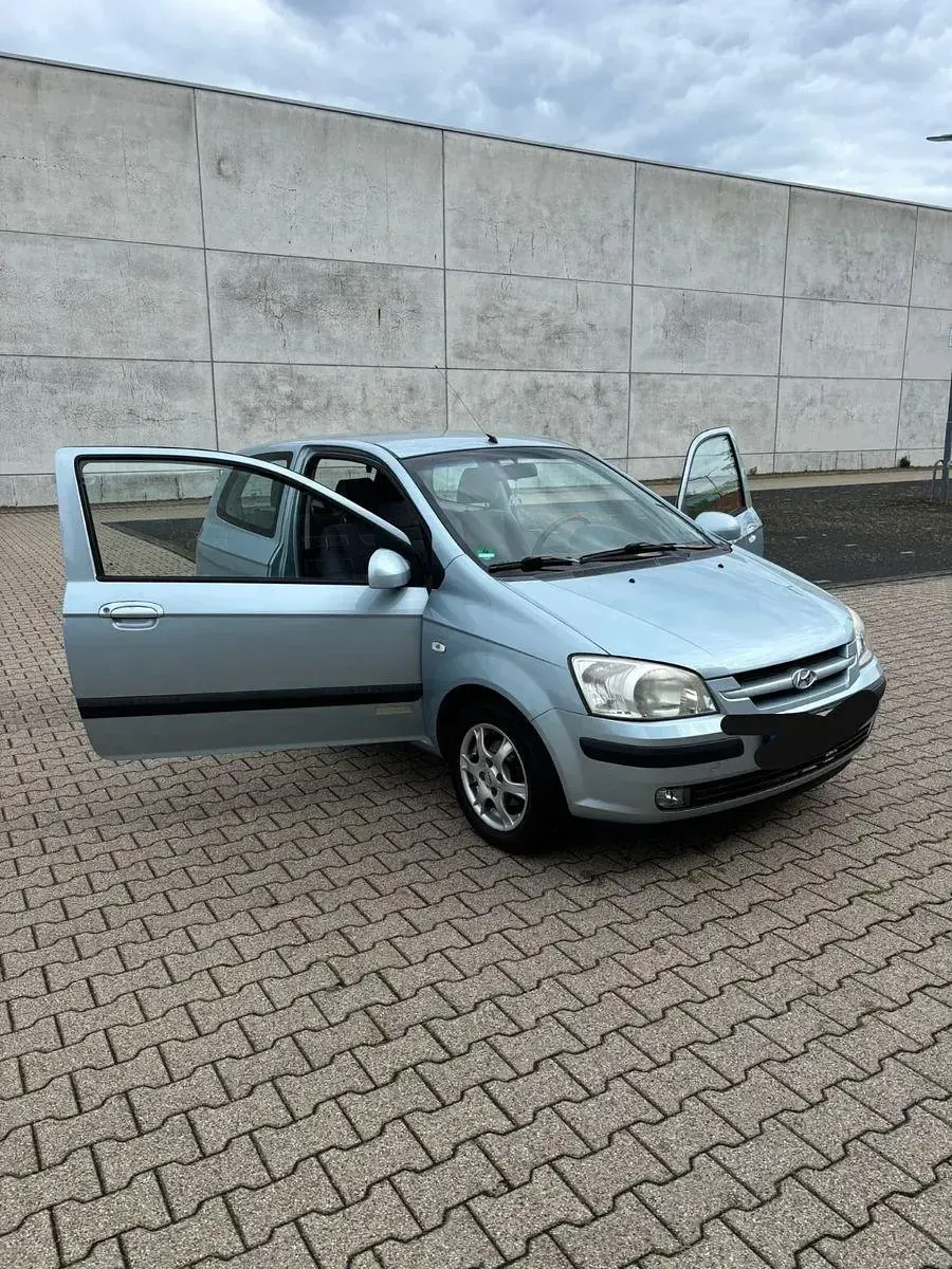 Gebraucht Hyundai Getz 63 PS (46 kW) 2004 Blau Kleinwagen