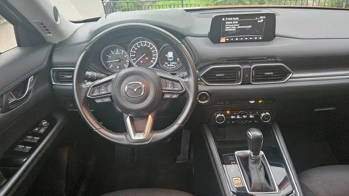 Gebraucht Mazda CX-5 194 PS (142 kW) 2018 Rot SUV