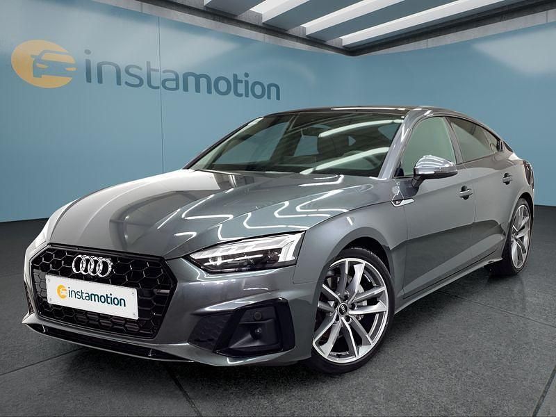 Grau Gebraucht 2024 Audi A5 Sportback Kleinwagen | 43.449 € (Fairer Preis) - Bild 1/4