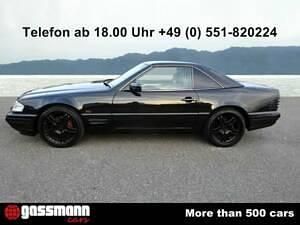 Gebraucht Mercedes SL320 231 PS (169 kW) 1996 Schwarz Cabrio