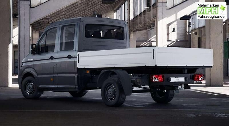 Neu MAN TGE 177 PS (130 kW) 2025 Indiumgrau metallic Van