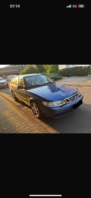 Blau Gebraucht 2000 Saab 9-3 Limousine | 1.500 € (Guter Preis) - Bild 1/4