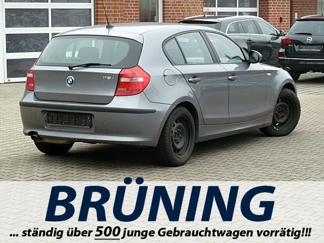 Gebraucht BMW 118 143 PS (105 kW) 2010 Grau metallic Kleinwagen