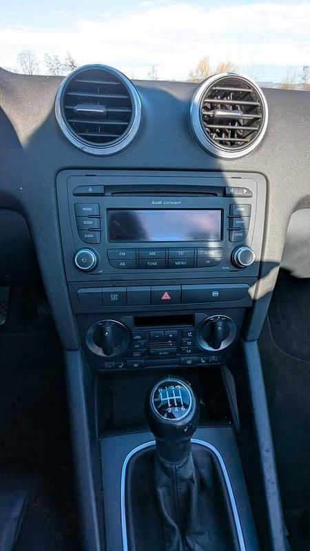 Gebraucht Audi A3 Cabriolet Ambition 160 PS (117 kW) 2009 Schwarz Cabrio