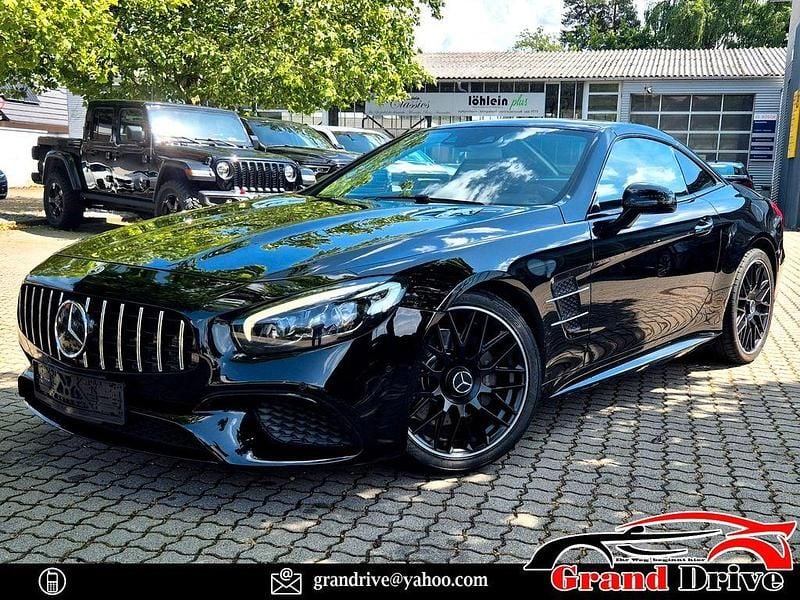 Schwarz Gebraucht 2017 Mercedes SL400 AMG Cabrio | 41.590 € - Bild 1/4