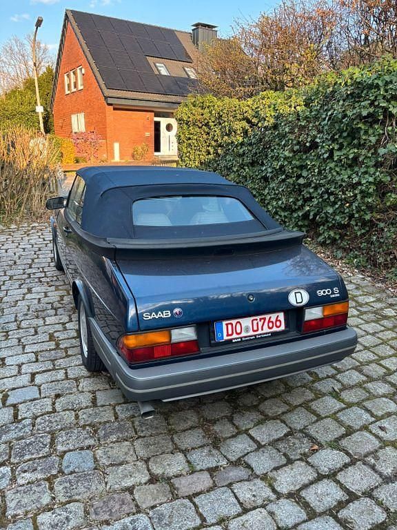 Gebraucht Saab 900 Cabriolet 141 PS (103 kW) 1992 Blau Cabrio