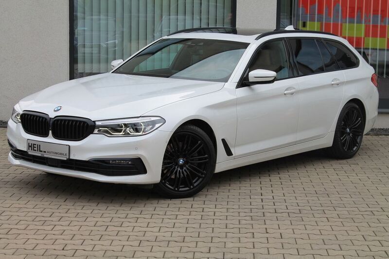 Weiß Gebraucht 2019 BMW 520 Sport Line Limousine | 24.498 € (Fairer Preis) - Bild 1/4