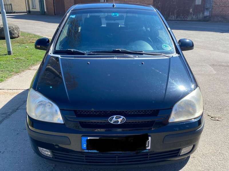 Schwarz Gebraucht 2002 Hyundai Getz GLS Kleinwagen | 750 € (Guter Preis) - Bild 1/4
