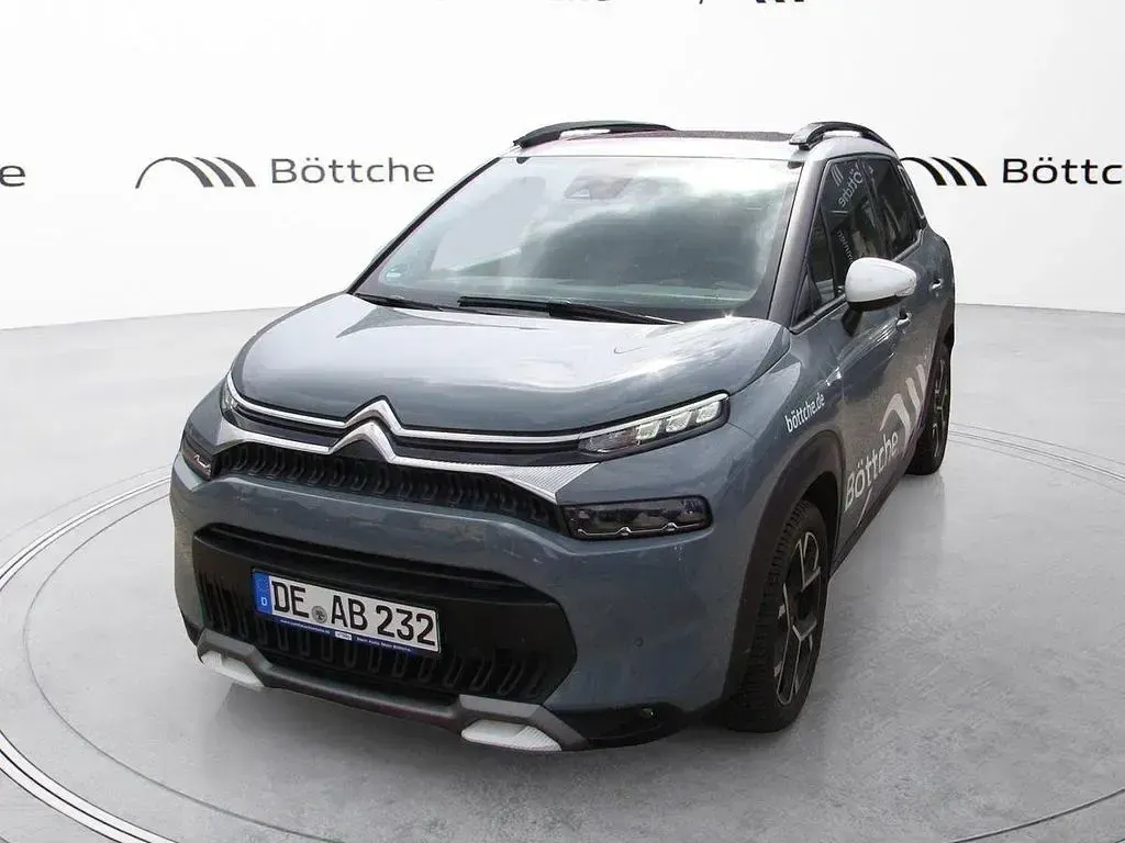 Gebraucht Citroën C3 Aircross PureTech 131 PS (96 kW) 2022 Lackierung manhattan green/typ aussenverkleidung metalliclackierung SUV