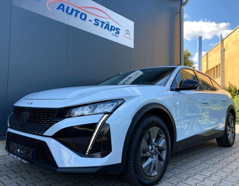Weiß Gebraucht 2024 Peugeot 408 Allure Limousine | 27.290 € (Superpreis) - Bild 1/4