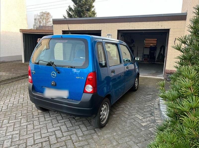 Gebraucht Opel Agila 58 PS (42 kW) 2000 Blau Van / Kleinbus