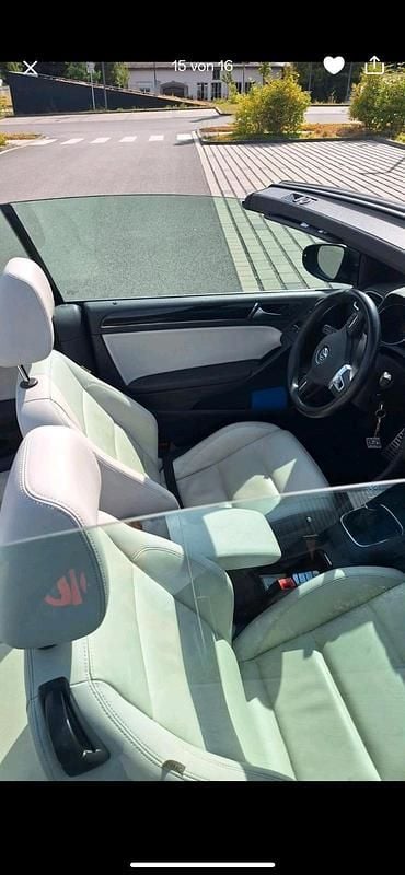 Gebraucht VW Golf Cabriolet 160 PS (117 kW) 2012 Schwarz Cabrio