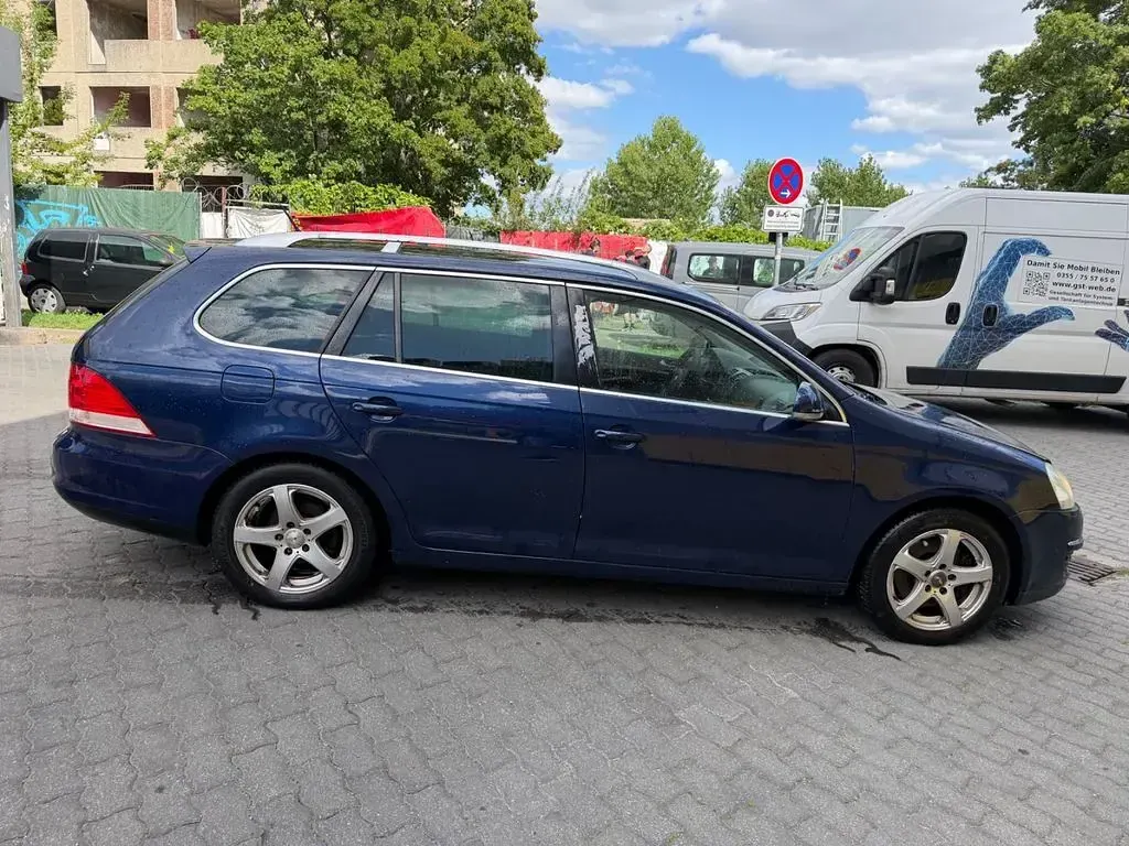 Gebraucht VW Golf V Trendline 80 PS (58 kW) 2008 Blau Kombi